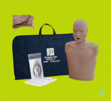 фото - Тренажер для проведення серцево-легеневої реанімації, торс дорослого, з електронікою