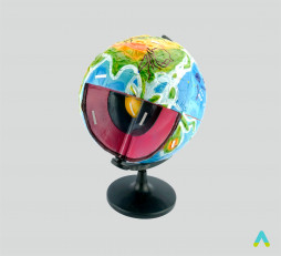 фото - Модель-глобус "Будова Землі"
