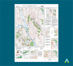фото - Комплект навчальних топографічних карт