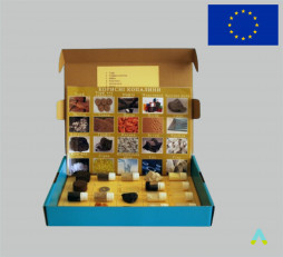 фото - Колекція "Корисні копалини та продукти їх переробки" (20 позицій)