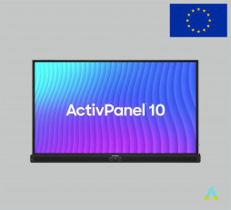 фото - Інтерактивна панель Promethean ActivPanel Plus 10 75" OPS-A, мобільний стенд