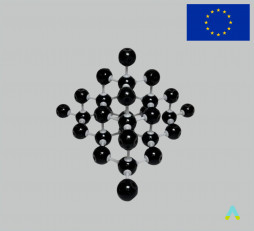 фото - Кристалічна решітка Алмазу з AI контентом