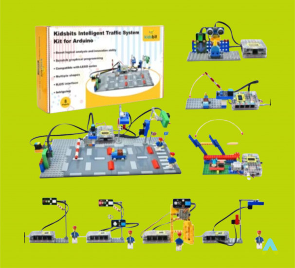 Інтерактивний навчальний STEM-конструктор Kidsbits - фото