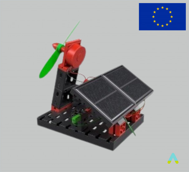Набір fisсhertechnik CLASS SET Сонячна енергія - фото