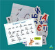 фото - Комплект навчально-наочних засобів для навчання грамоти/письма (на магнітах)