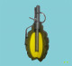 фото - Ручна осколкова граната «Ф-1» макет у розрізі