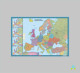 фото - Європа. Політична (з врізками) м-б 1:4 150 000 картон на планках. 